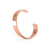 Polished Solid Copper Cuff Bracelet