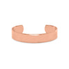 Polished Solid Copper Cuff Bracelet