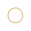 7" 4mm 14/20 Gold Filled Bead Stretch Bracelet