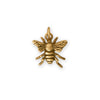 Silver or Gold 3D "BEE-utiful!" Bee Charm