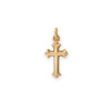 Gold or Silver Extra Small Silver Cross Charm