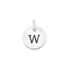 Oxidized Round Letter Initial Charm Series(A-Z)