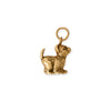 Silver or Gold 3D Sweet Kitten Charm