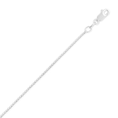 022 Box Chain Necklace (1.1mm)