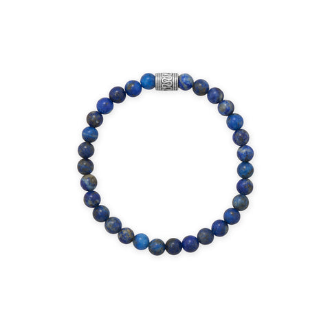 Lapis Bead Fashion Stretch Bracelet