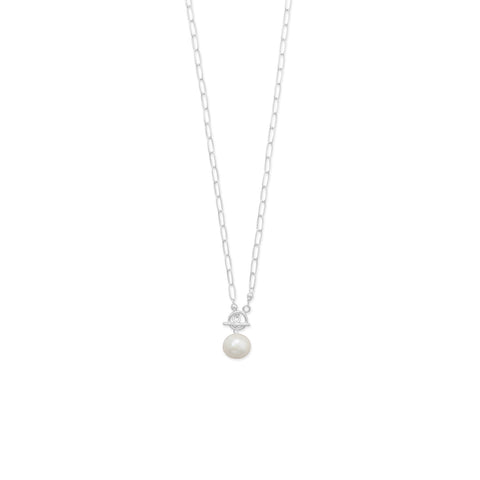 19" 11.5mm Cultured Freshwater Pearl Necklace