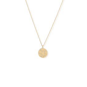 Moon and Stars Lock Necklace – Mayas Gems