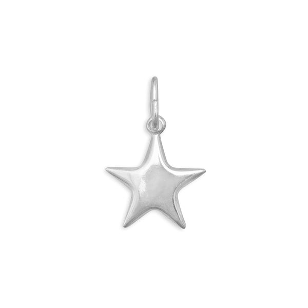 Star Charm - Wholesale Silver Jewelry - Silver Stars Collection