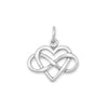 Infinity Heart Charm