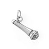 Silver or Gold 3D Microphone Charm