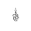 Silver or Gold 3D Snake Charm